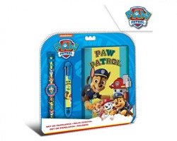 Paw Patrol Diario segreto + penna a 6 colori + orologio - 1pz