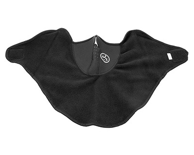 MASCHERINA PASSAMONTAGNA NEOPRENE COOLMAX® PIENO VISO NERA SKULL RIDER