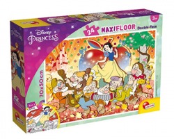 Lisciani Disney Biancaneve Maxi Floor puzzle double-face 24pz , 3+