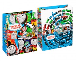 Thomas and friends Sacchetto regalo, misura 32 x 13 x 26cm - 1pz