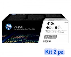 HP CF410XD Kit 1x2 Toner nero originale (410X)