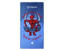 Spiderman Telo mare in cotone 100%, misura 70x140cm, 1pz