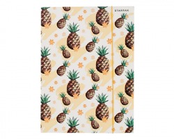 Ananas Cartellina con elastico A4 - 1pz