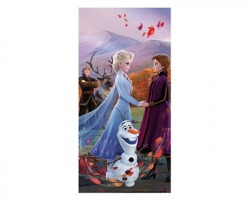 Disney Frozen Telo mare in cotone 100%, misura 70x140cm, 1pz