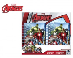 Avengers Agenda spiralata misura 15x11 cm - 1pz