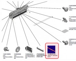 Ricoh M0266166 Density sensor:assy originale