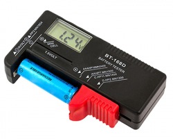 Tester batterie AA-AAA-9V-CR digitale