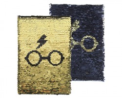 Harry Potter Bloc notes con paillettes reversibili, formato A5