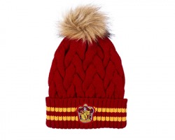 Harry Potter Berretto con pon pon taglia unica, colore rosso