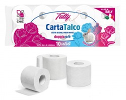 Tully Carta igienica doppio velo, confezione da 10 pz