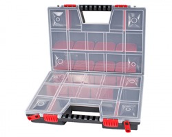 Valigetta organizer porta minuterie in plastica - 30 scomparti