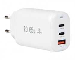 Blow 76-013 Caricabatterie 65W USB-A + 2x USB-C