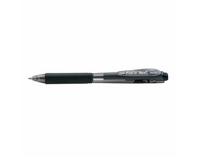 BX440-AI - Penne a sfera a scatto Pentel Feel It Wow 1.0 mm nero - OFBA srl