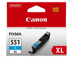 Canon CLI551CXL Cartuccia inkjet ciano originale alta capacità (6444B001AA)